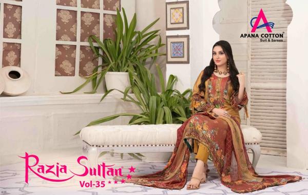 Apna Raiza Sultan Vol-35 Cotton Designer Exclusive Patiyala Suit